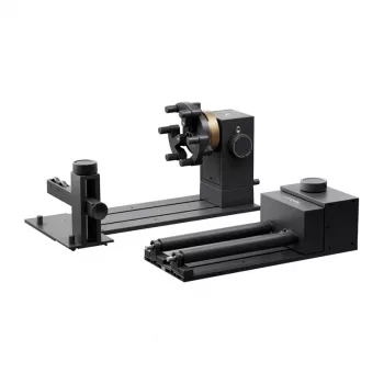 XTOOL RA3 Lite Adaptador giratorio – Accesorio rotativo 4 en 1 para grabador láser xTool (mandril, rodillo, anillo, bola)