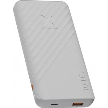 Xtorm Go2 Series Batería externa 10000 mAh 20W USB-C PD y USB-A QC 3.0 Ice White XG2E107