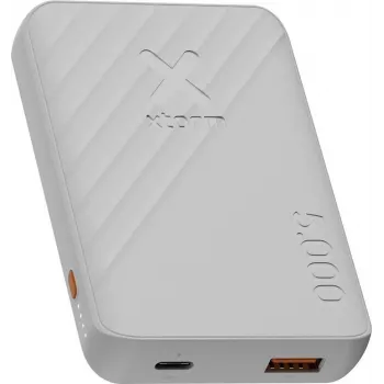 Xtorm Go2 Series batería externa 5000 mAh 12W USB-C y USB-A Ice White XG2E057
