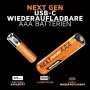 Xtorm NextGen Pilas AAA recargables USB-C (pack de 4)