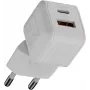 Xtorm NextGen GaN3 Ultra 25W Cargador de pared USB-C y USB-A – blanco XECNG250