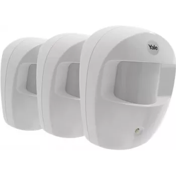 Yale SR-Alarm Set de detector de movimiento apto para mascotas (pack de 3)