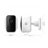 Cámara de seguridad IP Yale SV-OC-1A-W Cube para interior y exterior 1080p blanca