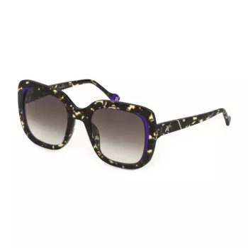 YALEA Gafas de sol mujer SYA027N530780 - montura de bioacetato, protección UV400, cristales 53mm