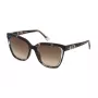 Yalea Gafas de sol mujer SYA028N5503KA montura de acetato Havana lentes marrones degradadas 55/17/140 mm