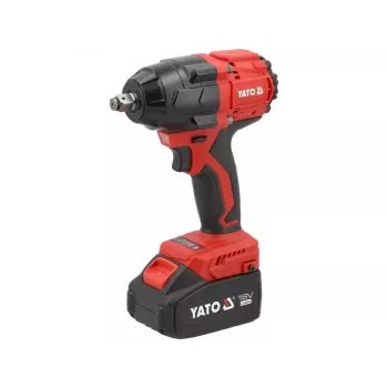 YATO llave de impacto sin escobillas 18V 800Nm 2x4.0Ah