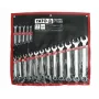 YATO juego de llaves combinadas satinadas 17 uds. 8-32mm con estuche YT-0363