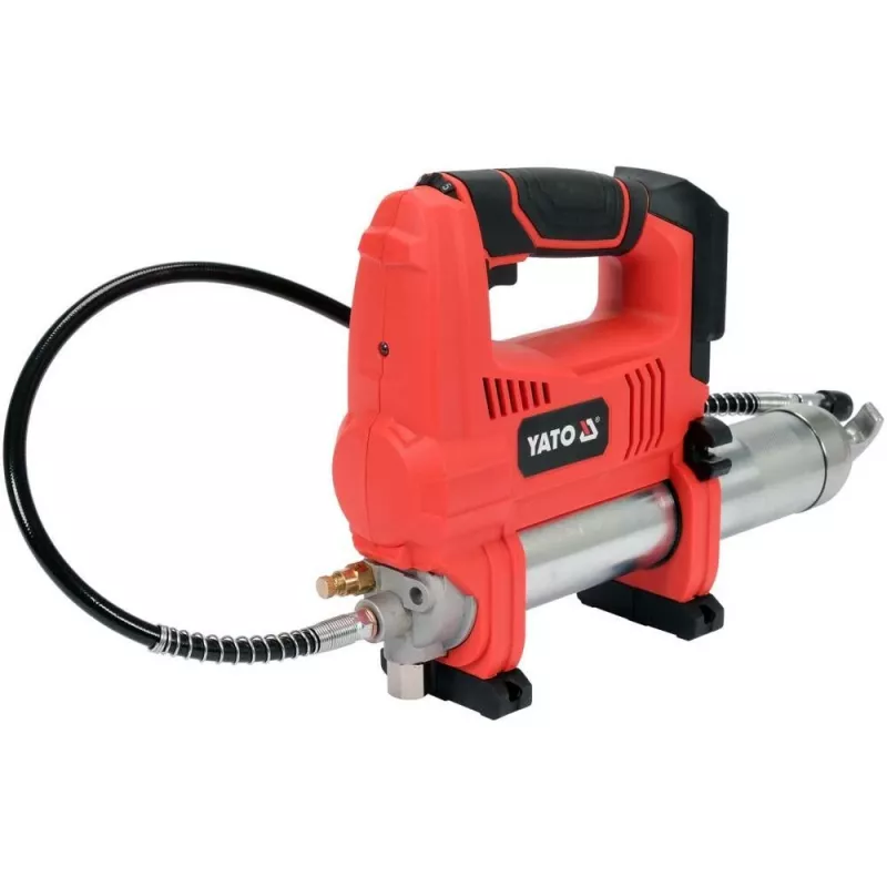 YATO YT-07020 Engrasadora a batería 18V 620 Bar con batería de 3,0Ah y cargador