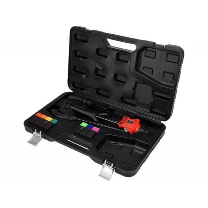 Yato YT-36125 Remachadora manual para remaches ciegos 2,4-4,8 mm con 4 boquillas