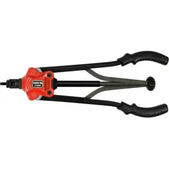 Yato YT-36125 Remachadora manual para remaches ciegos 2,4-4,8 mm con 4 boquillas