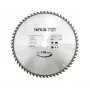 Yato YT-6077 Hoja de sierra circular 300mm x 30mm de eje, 40 dientes, con punta de carburo para madera