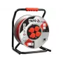 Yato YT-8107 alargador enrollable 4 tomas CA 40 m