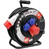 Yato YT-8120 alargador de cable enrollable 3 tomas 25 m