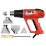 Yato YT-82291 pistola de aire caliente 2000 W 550 °C con 4 boquillas y raspador