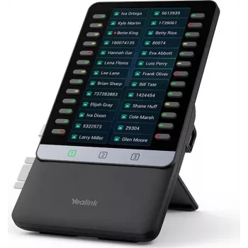 Yealink EXP55 módulo de expansión para teléfono IP con 20 teclas programables y LCD en color de 4,3