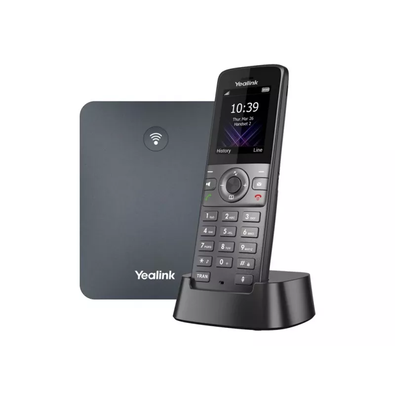 Yealink W71P Sistema de telefonía IP DECT con estación base W70B y terminal W71H
