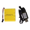 Autobús escolar amarillo teledirigido RC con puerta de apertura 4690 Lean Toys