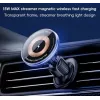 YESIDO Soporte de Carga Inalámbrica Magnética MagSafe para Coche con Salida de Aire 15W Negro