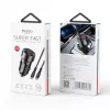 YESIDO Y55 cargador de coche de carga rápida 60W con cable USB-C a USB-C, negro