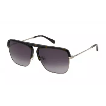 ZADIG & VOLTAIRE SZV321 Gafas de sol unisex Havana acetato marrón degradado 60mm
