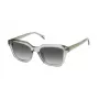 ZADIG & VOLTAIRE SZV364-5009RM Gafas de sol unisex rectangulares - Montura de acetato negra, lentes grises degradadas - 50/17/140 mm