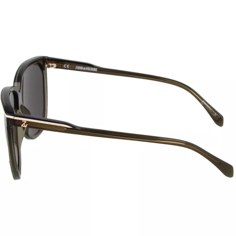 ZADIG & VOLTAIRE Gafas de sol unisex SZV306-63073M Havana Brown Gradient 63 mm