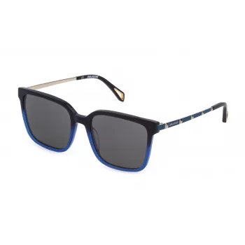 Gafas de sol de mujer ZADIG & VOLTAIRE Cat-Eye SZV308-550D79 negro/gris