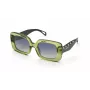 ZADIG & VOLTAIRE Gafas de sol ojo de gato para mujer SZV423-51M40X Havana acetato marrón lente degradado 51 mm
