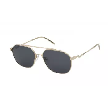 ZADIG & VOLTAIRE Gafas de sol de mujer SZV377S560300 Havana acetato montura cuadrada lentes marrones degradadas 56/16/140 mm