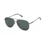 ZADIG & VOLTAIRE Gafas de sol de mujer SZV378-580568 - Montura de acetato negra, lentes de policarbonato grises, 58 mm