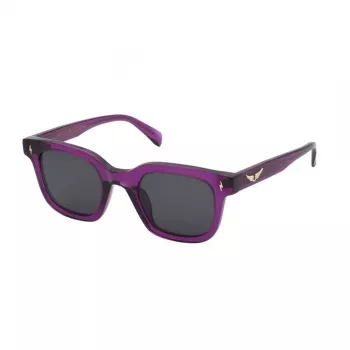 ZADIG & VOLTAIRE Gafas de sol para mujer SZV401V4801F5 - Montura de acetato, protección UV400, 48 mm lentes