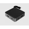 ZAGG Hub de 4 puertos Negro/Gris