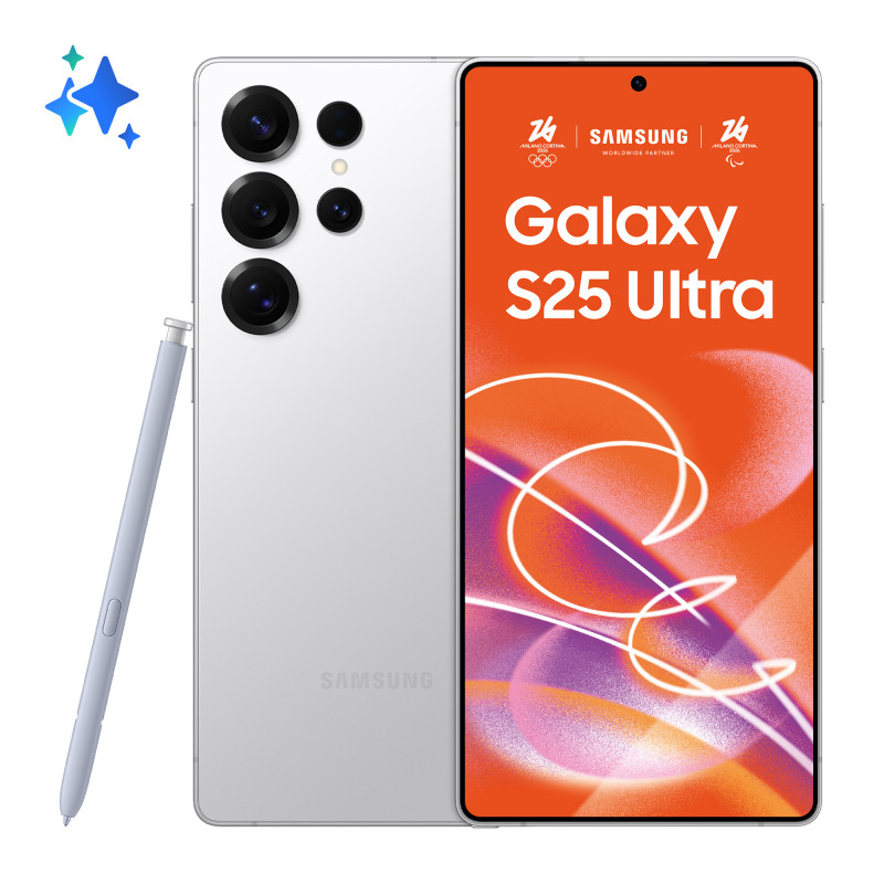 Samsung Galaxy S25 Ultra 17,5 cm (6,9) Dual SIM Android 15 5G USB Type-C 12 GB 512 GB 5000 mAh negro, plata, blanco