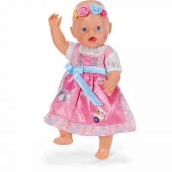 ZAPF CREATION BABY born Dirndl 43cm conjunto de ropa para muñeca