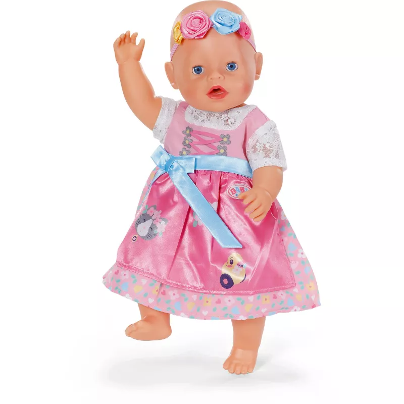 ZAPF CREATION BABY born Dirndl 43cm conjunto de ropa para muñeca