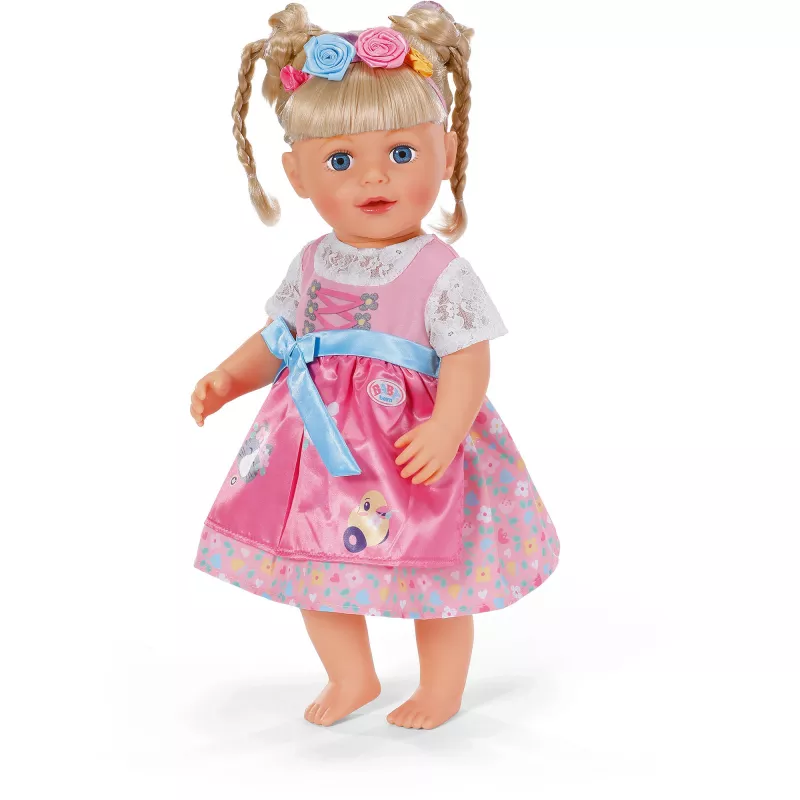 ZAPF CREATION BABY born Dirndl 43cm conjunto de ropa para muñeca