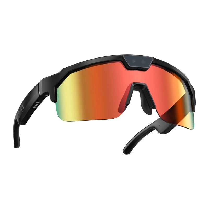 ZEBLAZE Q01 gafas de sol deportivas con IA - Naranja