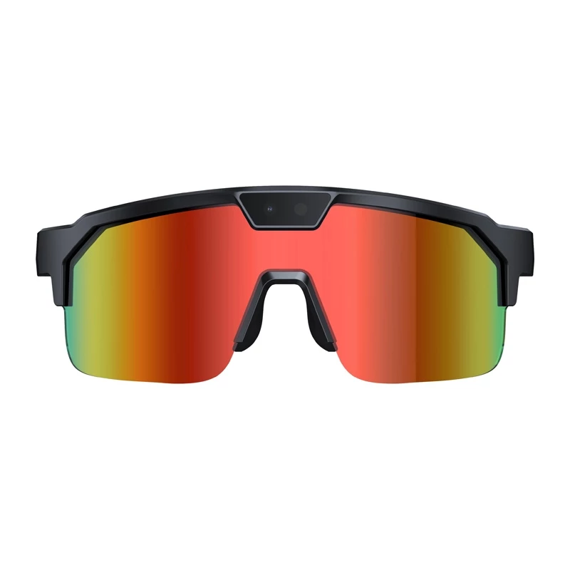 ZEBLAZE Q01 gafas de sol deportivas con IA - Naranja