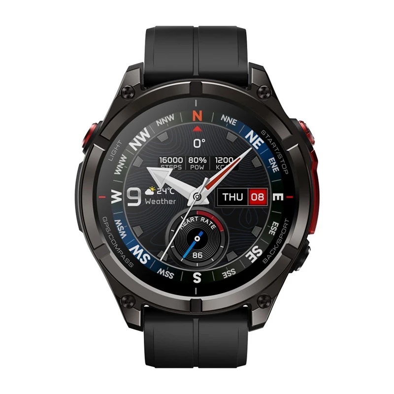 Zeblaze Stratos 4 Pro Smartwatch (negro)