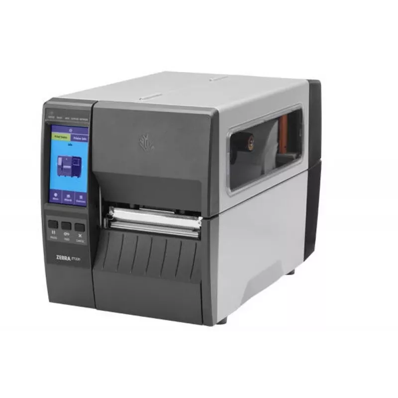 Zebra ZT231R Impresora de etiquetas, 300 dpi, transferencia térmica/térmica directa, USB, Serie, Ethernet, Bluetooth, compatible con RFID