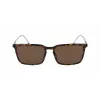 ZEISS MAN Gafas de sol ZS22512S56172 (56/17/145 mm) Montura negra lentes grises