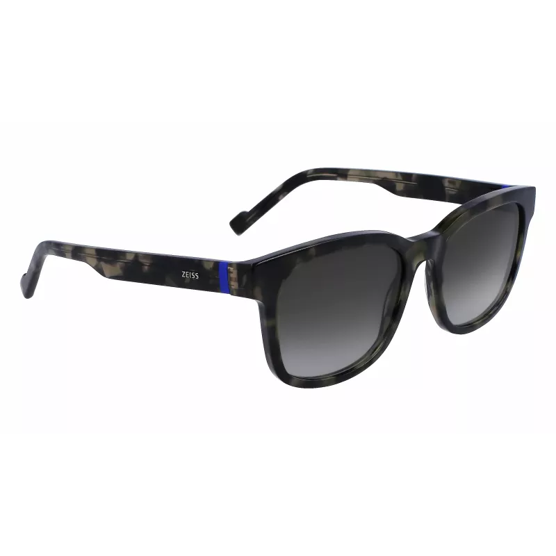 ZEISS MAN Gafas de sol ZS23528S5192 - Montura acetato rectangular clásica, protección UV400, lente 53 mm