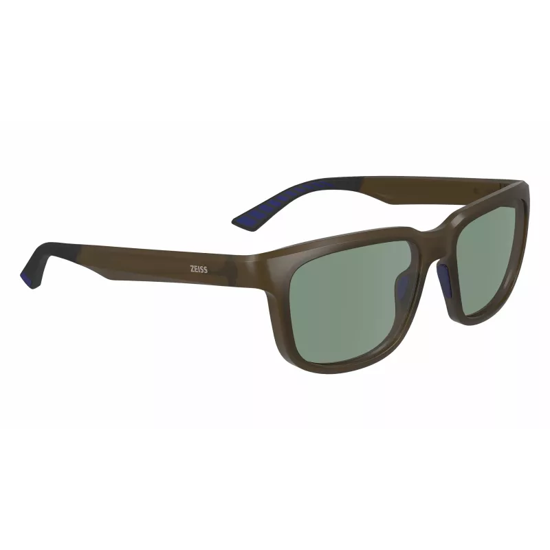 ZEISS MAN Gafas de sol ZS23530S55173 Montura negra cuadrada lentes grises 55/17/145 mm
