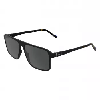 Gafas de sol ZEISS MAN ZS25564S-2 rectangulares montura negra lentes grises 57mm