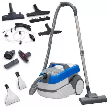 Zelmer Leon ZVC9150D aspirador con bolsa, 2100 W, filtro HEPA H13, azul