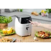 Zelmer ZAF5501W freidora de aire sin aceite, 5L, 1500W, panel táctil digital, blanca