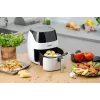 Zelmer ZAF5501W freidora de aire sin aceite, 5L, 1500W, panel táctil digital, blanca