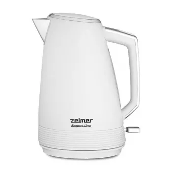 Zelmer ZCK7956E Elegant Line 1,7 l 2200 W Hervidor de agua – acero inoxidable / negro
