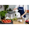 Zelmer ZMM4050B Picadora de carne 1900W con 3 discos, embutidora, juego de kubbe y cortador de verduras