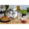 Zelmer ZMM4050B Picadora de carne 1900W con 3 discos, embutidora, juego de kubbe y cortador de verduras